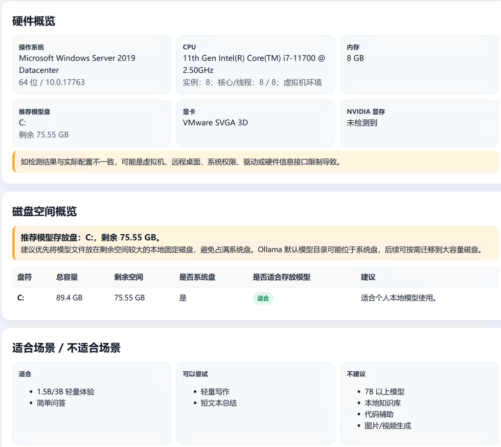 测测你的电脑能不能跑本地 AI 大模型:AI 模型运行能力检测工具发布 测测你的电脑能不能跑本地 AI 大模型:AI 模型运行能力检测工具发布